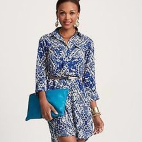 cabi shirt dress